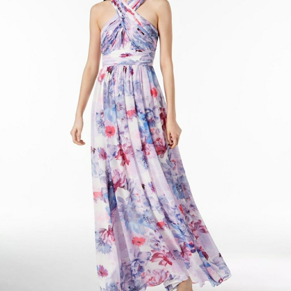 Calvin klein maxi dress gown 16